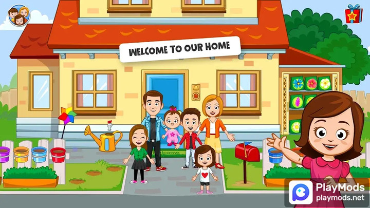 My Town: Home Doll house - Family Playhouse<span>(Unlimited Money)</span> screenshot image 1_funmod.online