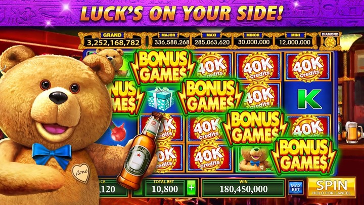 Thunder of Pyramid Slots screenshot image 2_funmod.online