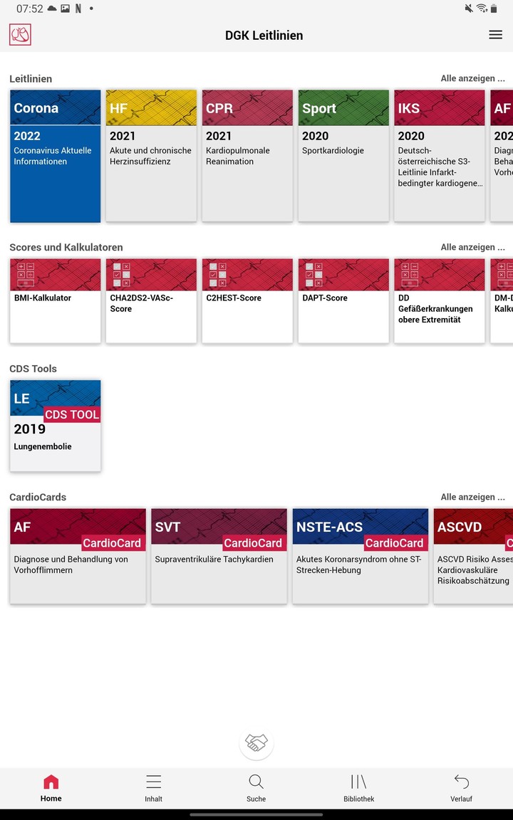 DGK Pocket-Leitlinien screenshot image 8_funmod.online