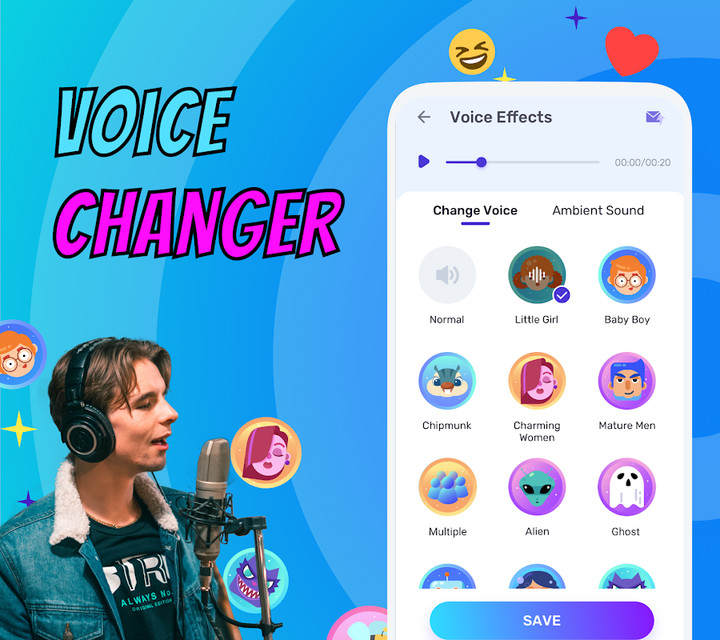 Voice Changer - Voice Effects screenshot image 3_funmod.online