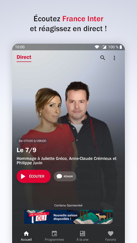 France Inter - radio, actus screenshot image 9_Popularmodapk.com