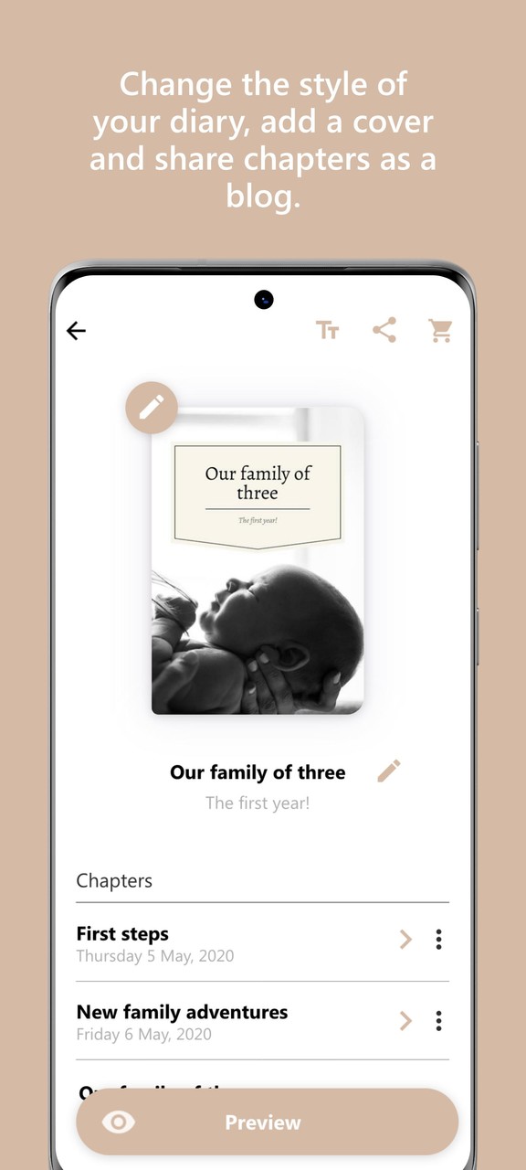 Baby Diaries: the baby journal screenshot image 10_funmod.online