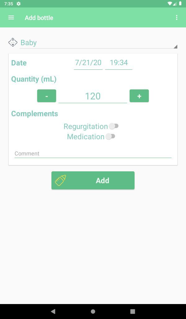 MesureBib - Baby diary (Bottles, diapers and more) screenshot image 4_funmod.online