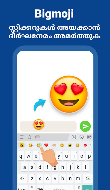 Malayalam Keyboard (Bharat) screenshot image 4_funmod.online