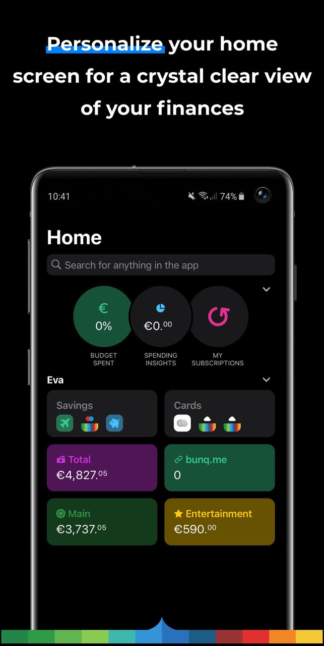 bunq - bank of The Free screenshot image 2_funmod.online
