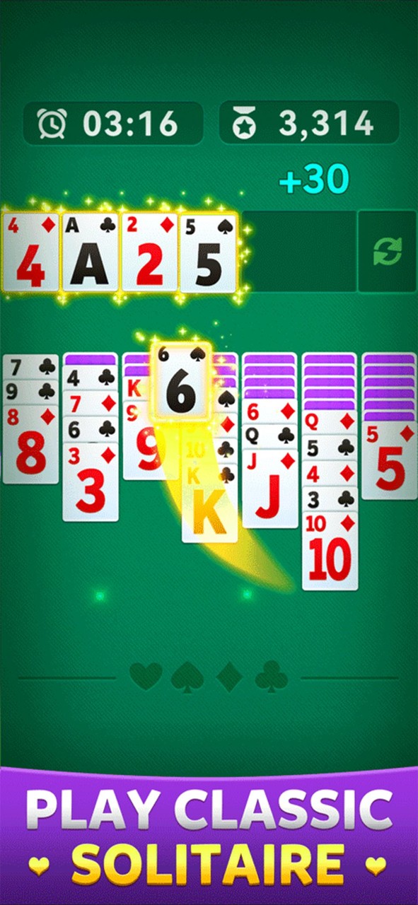 Solitaire-Clash Win Money: Tip screenshot image 9_funmod.online