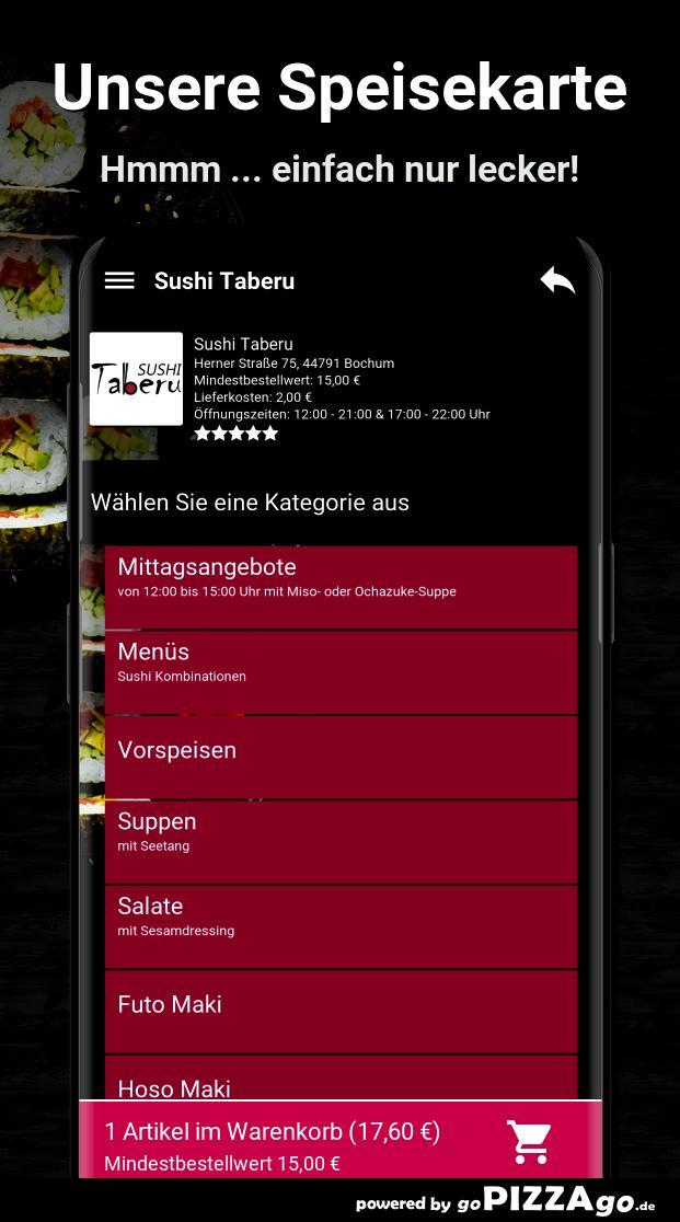 Sushi Taberu Bochum screenshot image 9_funmod.online