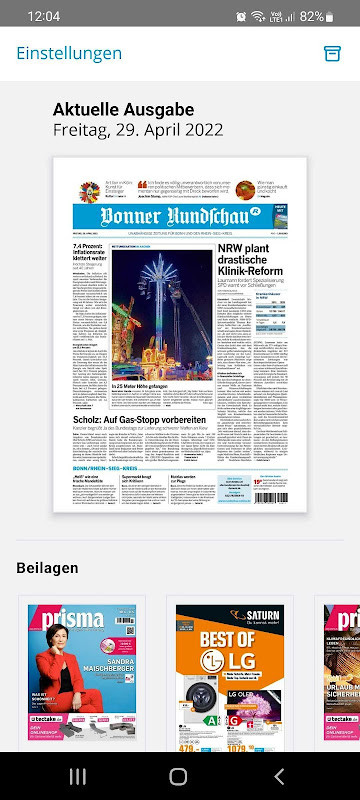 Kölnische Rundschau E-Paper screenshot image 10_funmod.online
