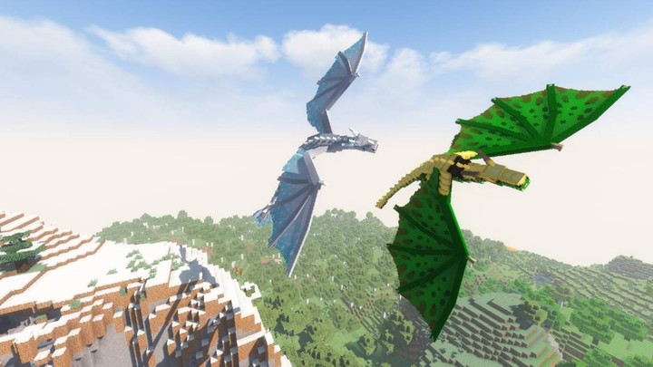 Dragon Mod For Minecraft PE screenshot image 10_funmod.online