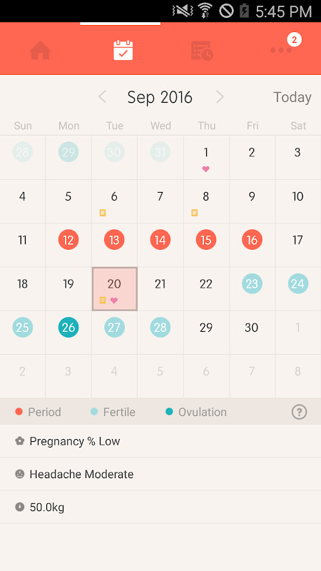 Once -A special period tracker screenshot image 8_funmod.online