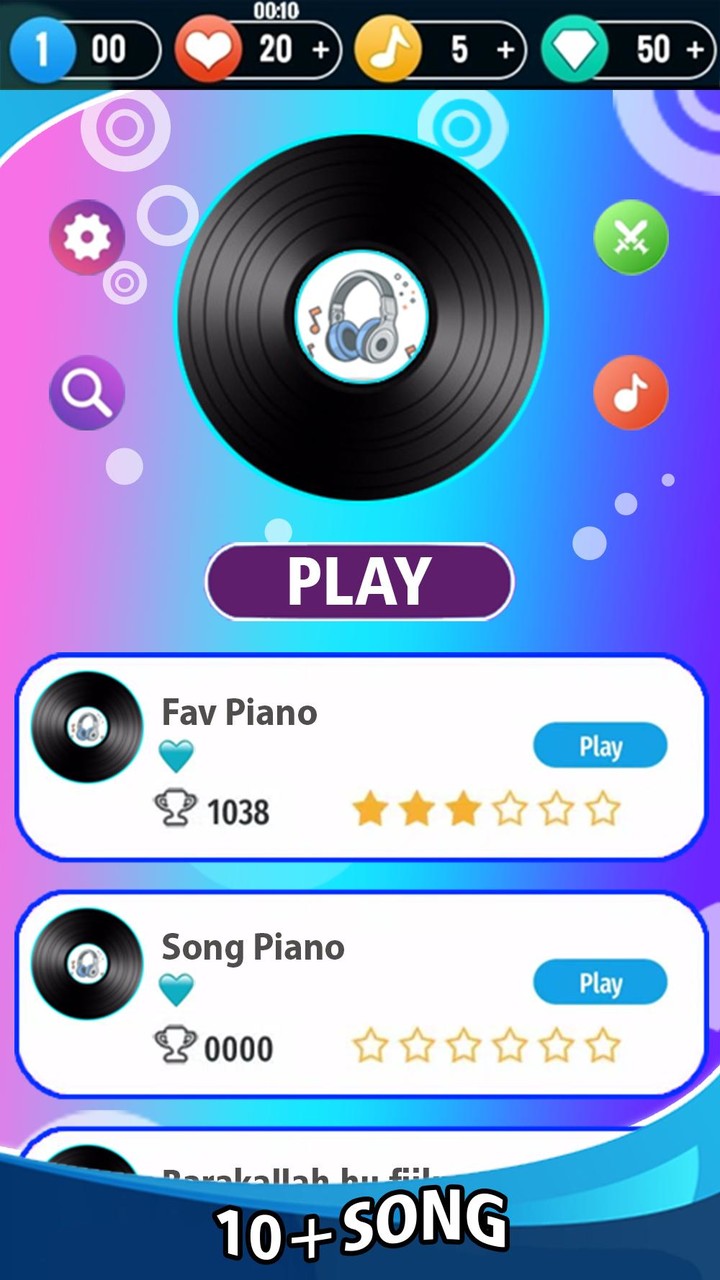 Chefin Funk Piano Tiles screenshot image 1_funmod.online