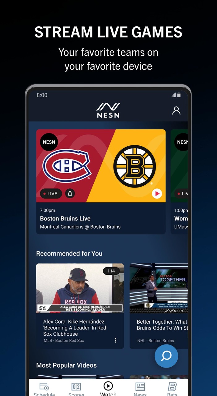NESN screenshot image 20_funmod.online