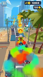 Subway Surfers Yellow Crane Tower<span>(user made)</span> screenshot image 8_funmod.online