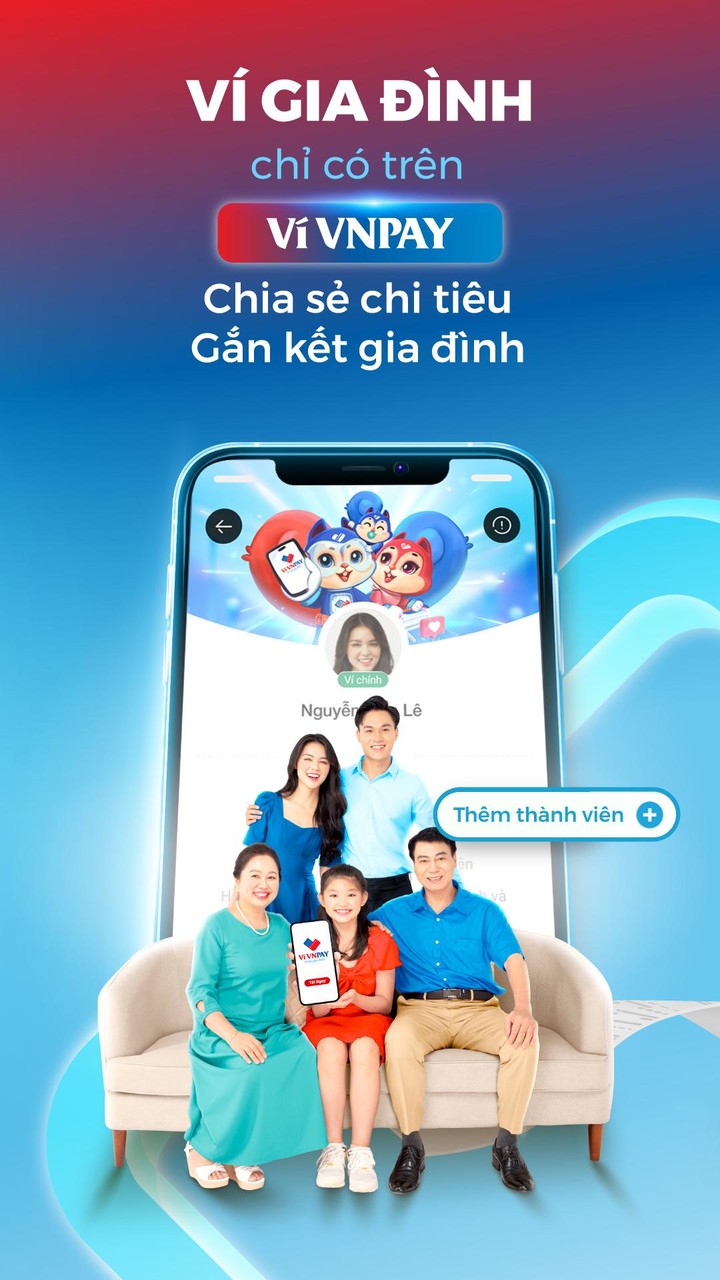 Ví VNPAY – Ví của Gia đình screenshot image 6_funmod.online