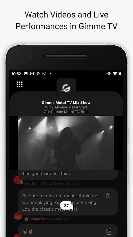 Gimme Metal: 24/7 Metal Radio screenshot image 5_funmod.online