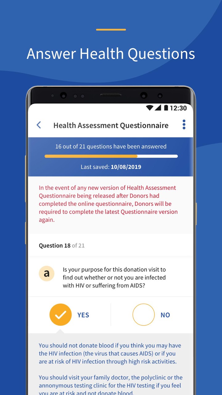 DonateBlood screenshot image 3_funmod.online