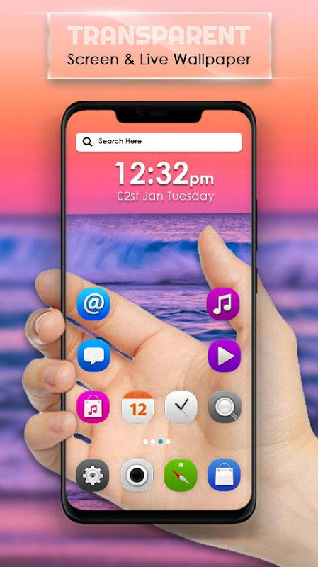 Transparent Screen & Live Wallpaper screenshot image 6_funmod.online