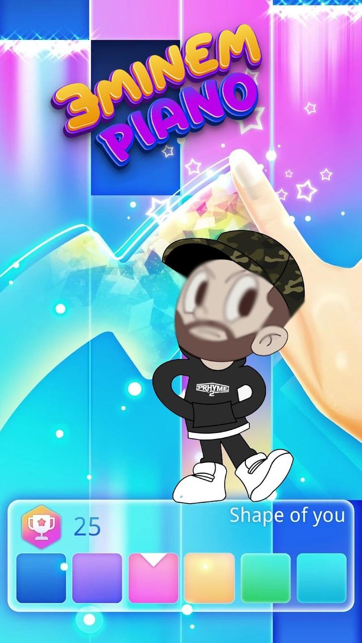 EMINEM Piano Tiles screenshot image 2_funmod.online