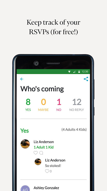 Evite: Email & SMS Invitations screenshot image 8_funmod.online