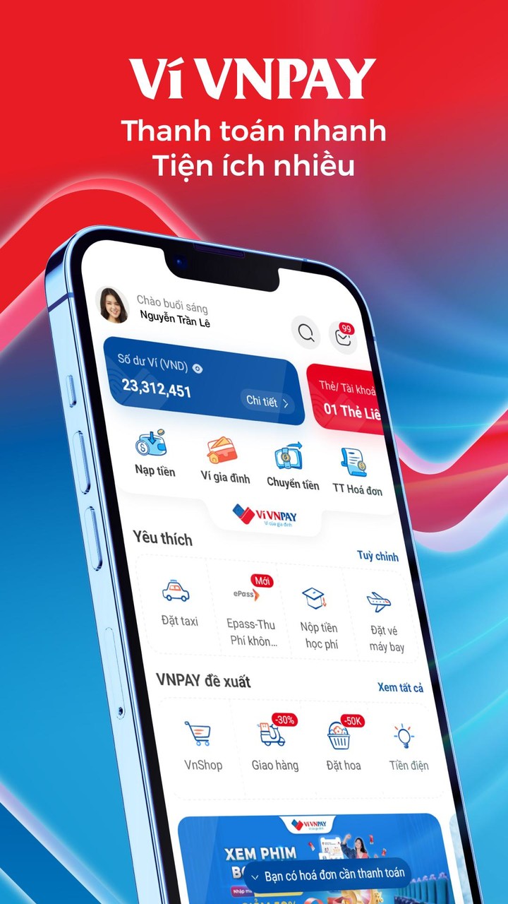 Ví VNPAY – Ví của Gia đình screenshot image 4_funmod.online