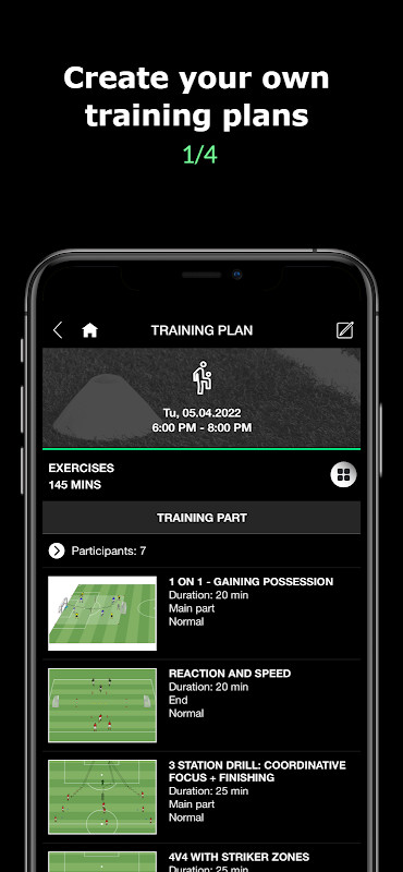 easy2coach Training - Football screenshot image 12_funmod.online