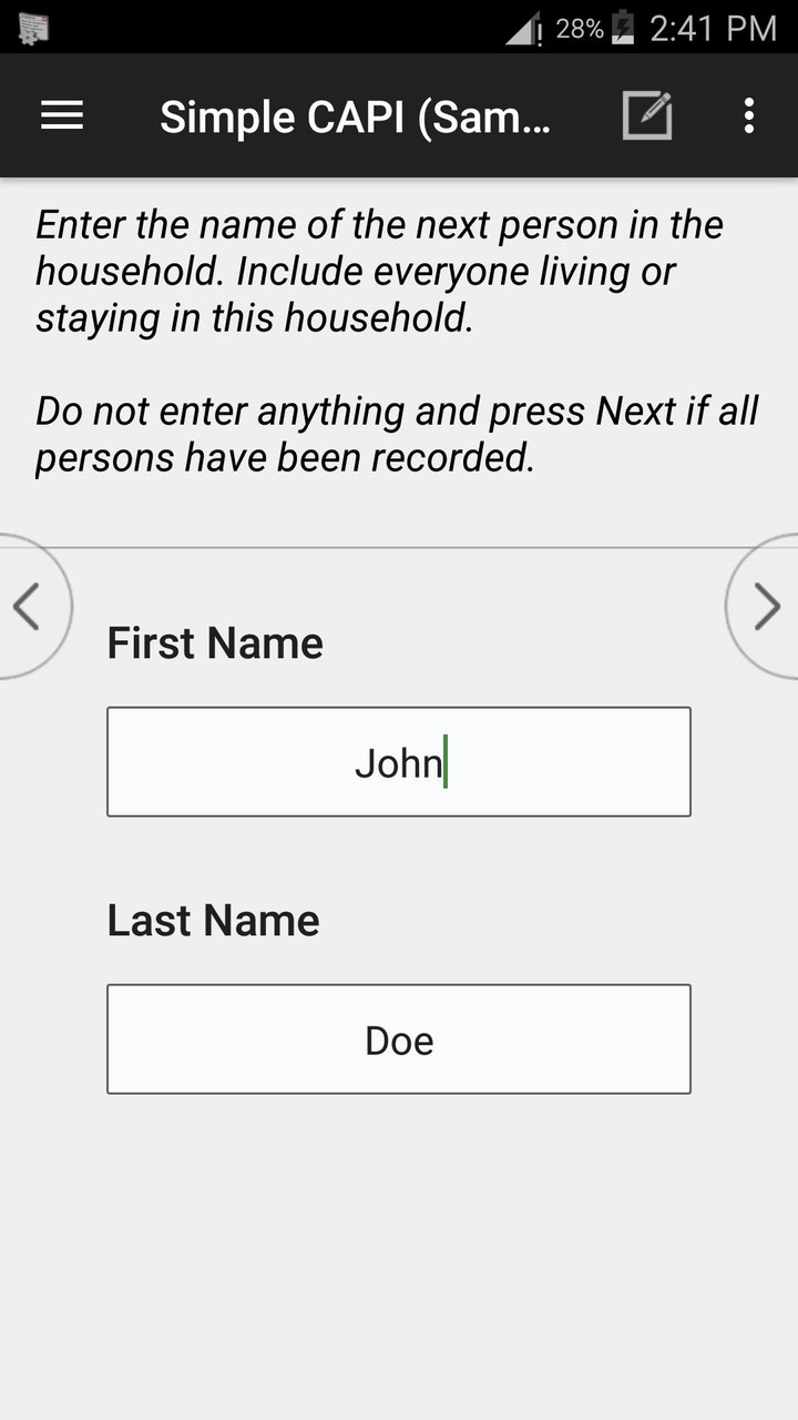 CSEntry CSPro Data Entry screenshot image 3_funmod.online