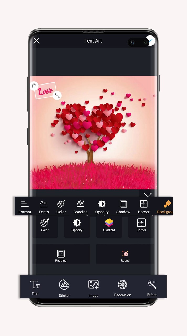 Text Art - Text On Photo screenshot image 3_funmod.online