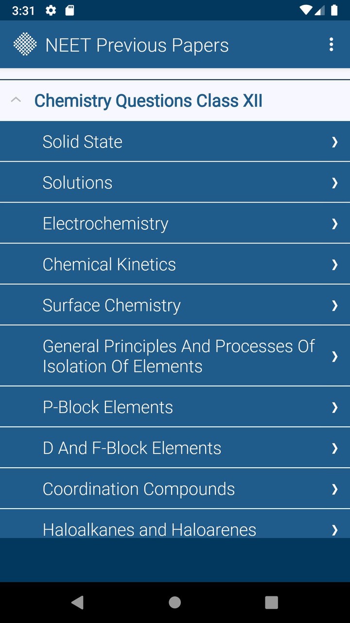 NEET Previous Papers screenshot image 18_funmod.online
