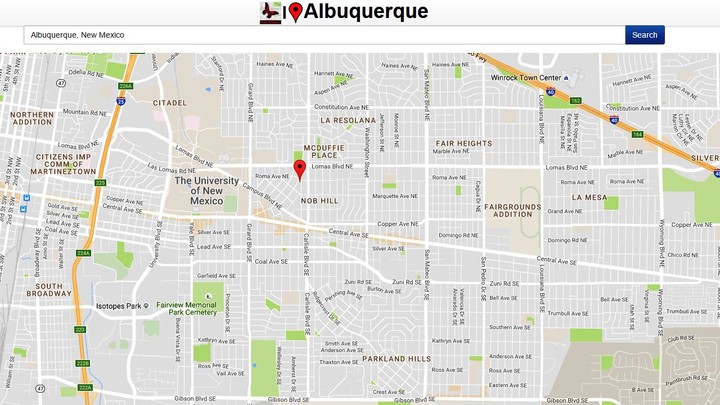 Albuquerque Map screenshot image 2_funmod.online