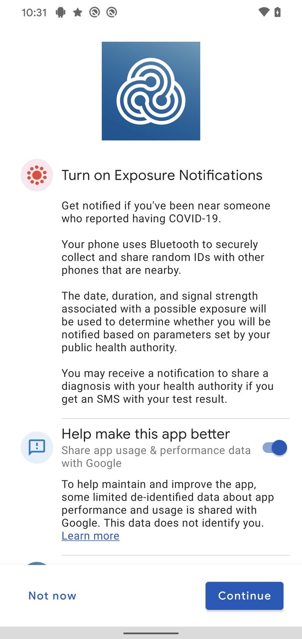 Oregon Exposure Notifications screenshot image 1_funmod.online