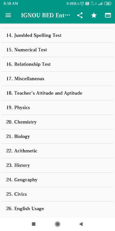 B ED Entrance Exam Book  Hindi screenshot image 5_funmod.online