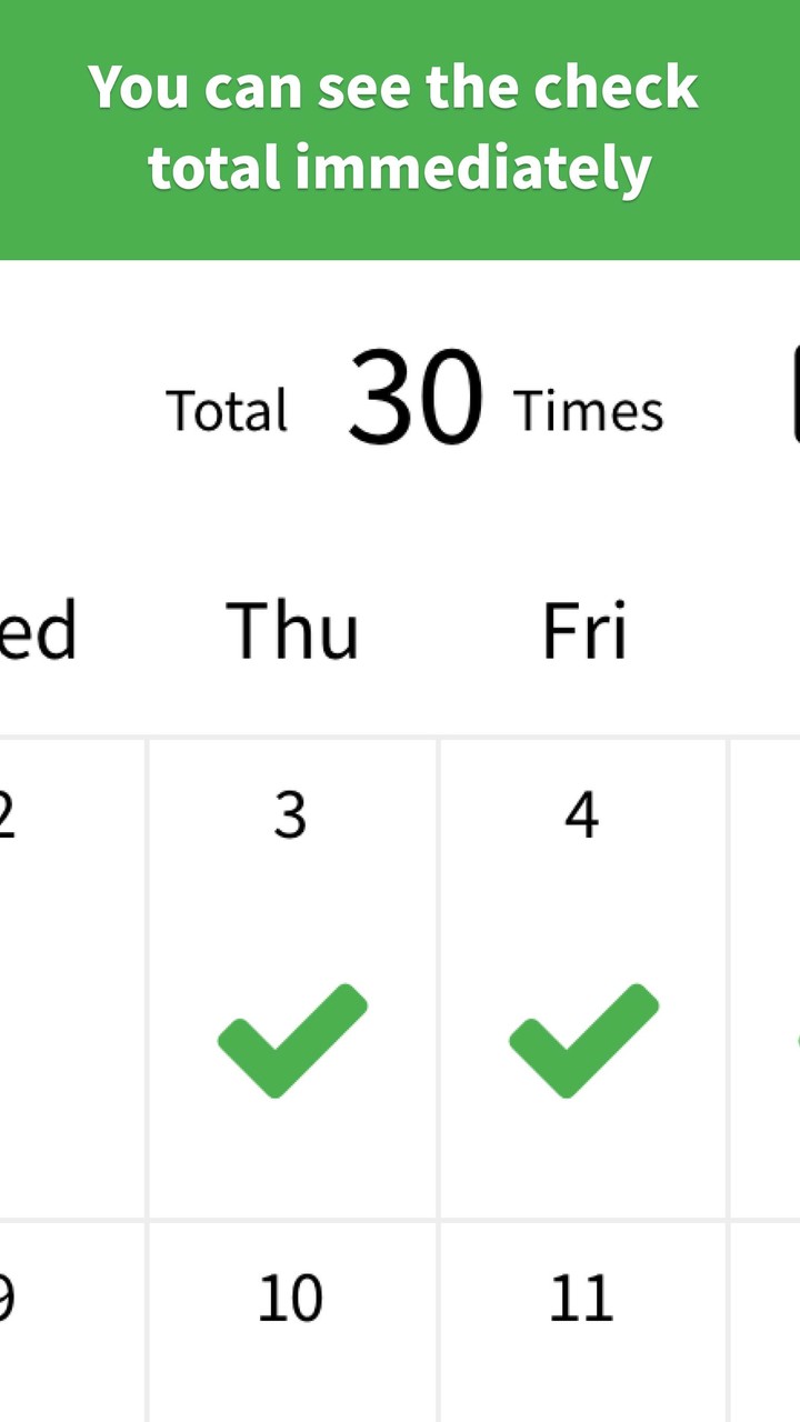 Check Calendar - Habit Making screenshot image 6_funmod.online