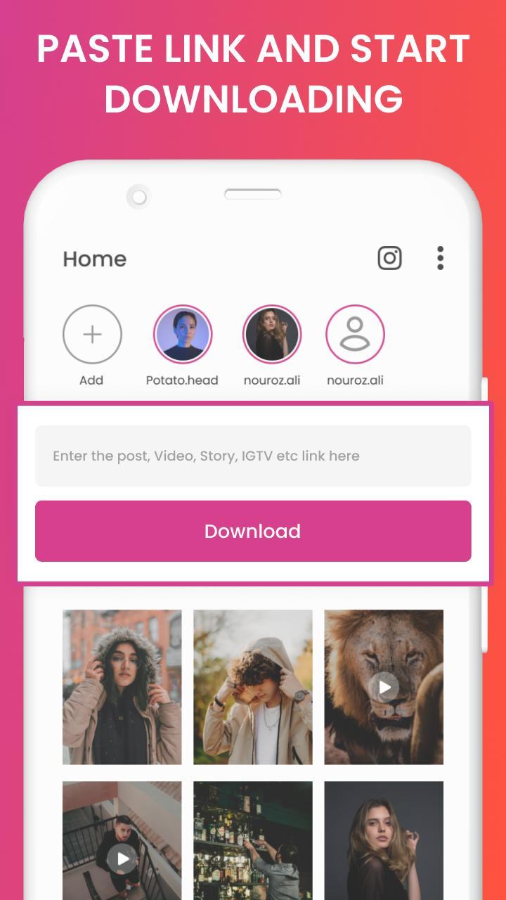 Video Downloader for Instagram screenshot image 2_funmod.online
