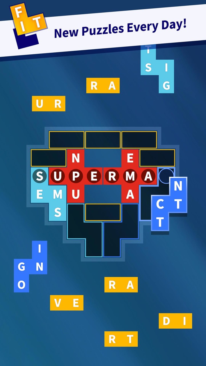 Flow Fit - Word Puzzle screenshot image 5_funmod.online
