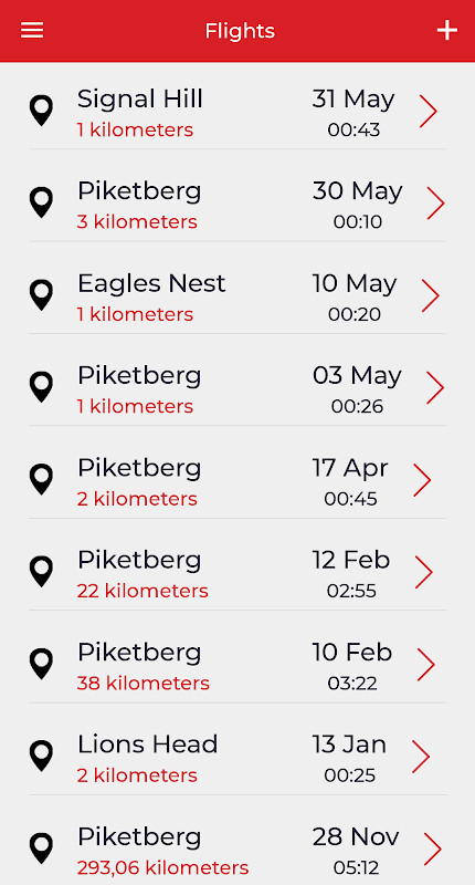 Paragliding Logbook screenshot image 7_funmod.online