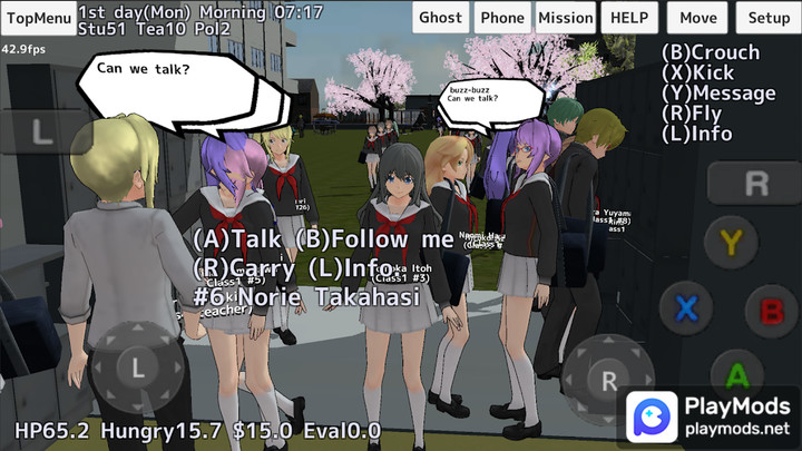 School Girls Simulator<span>(Mod  Menu)</span> screenshot image 2_funmod.online