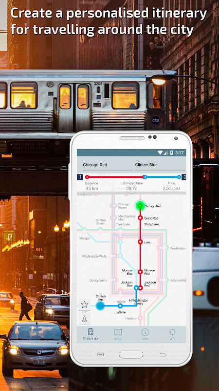Chicago L Guide and Subway Route Planner screenshot image 4_funmod.online