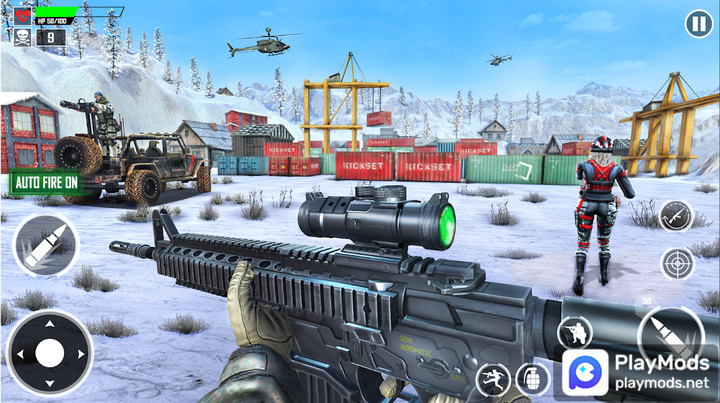 Gun Games-Shooting Game 2023<span>(AD Remove-Free Rewards)</span> screenshot image 3_funmod.online