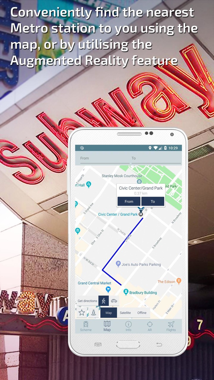 Los Angeles Metro Guide and Subway Route Planner screenshot image 4_funmod.online