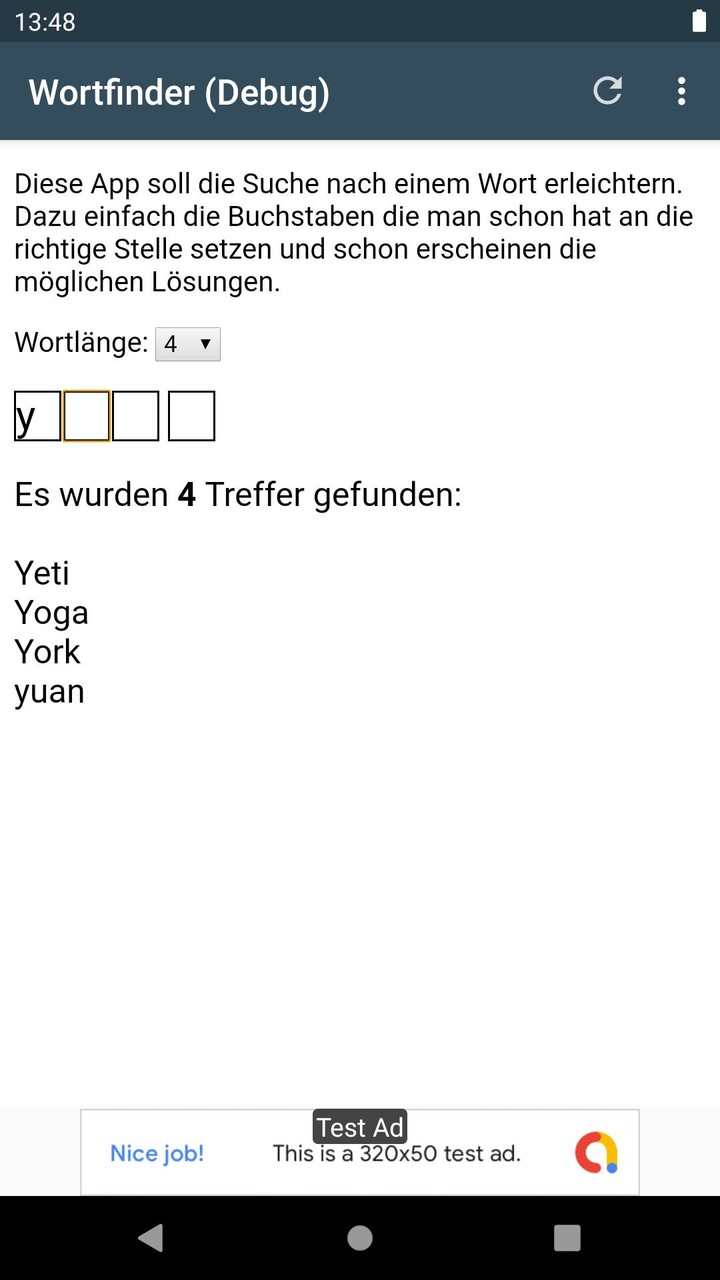 Hangman / Wortfinder screenshot image 3_funmod.online