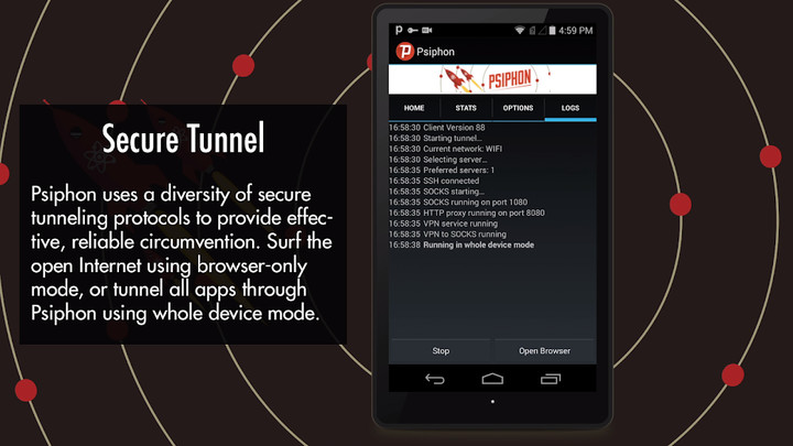 Psiphon Pro(Unlock) screenshot image 3_funmod.online