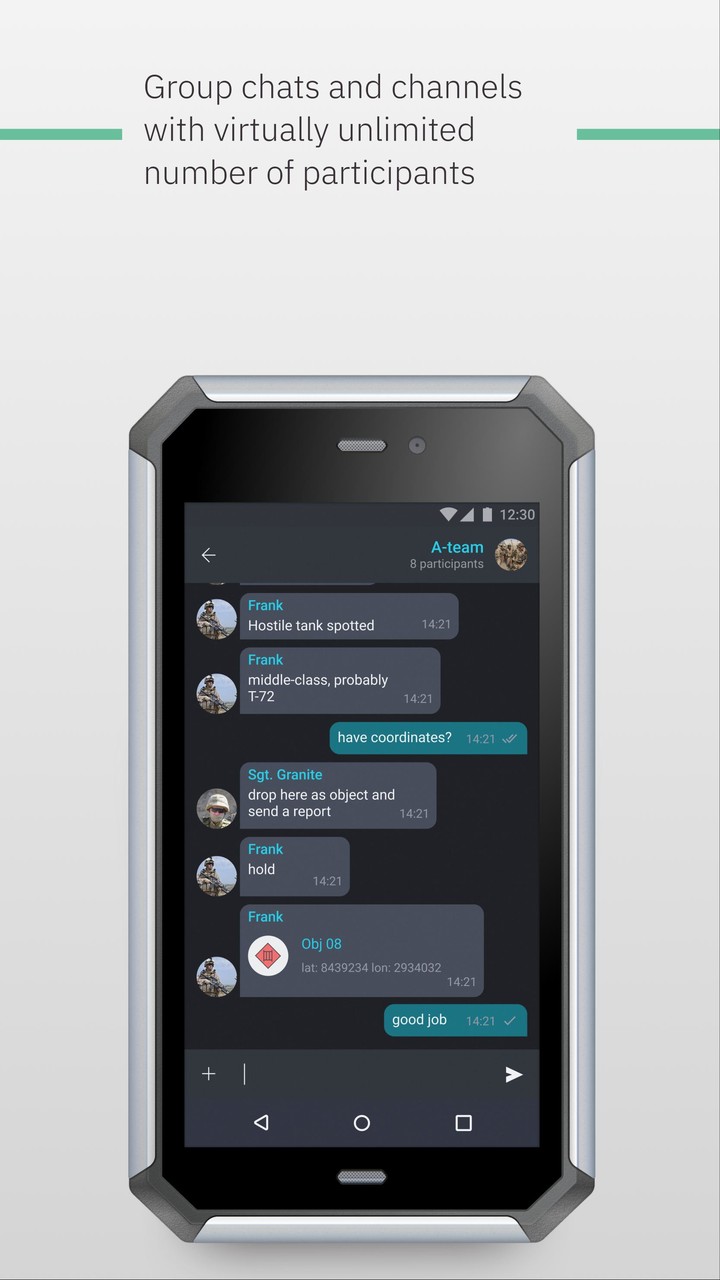 MilChat screenshot image 5_funmod.online