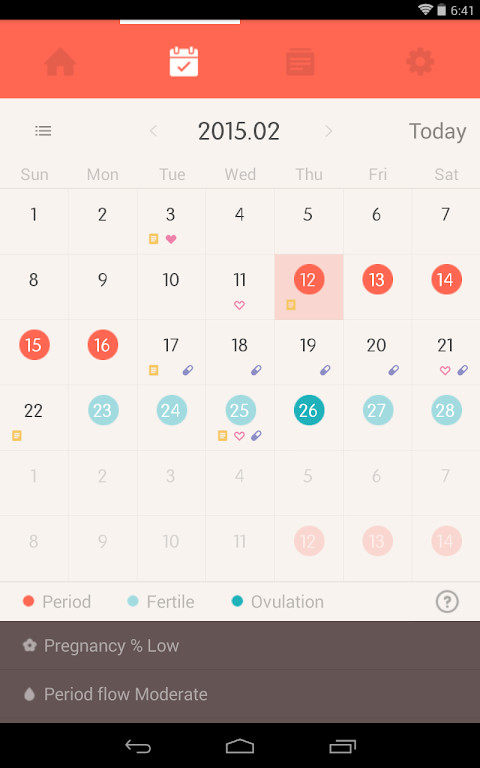 Once -A special period tracker screenshot image 9_funmod.online
