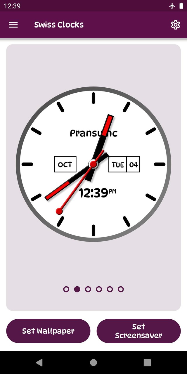 SwissClocks Live wallpaper screenshot image 19_funmod.online