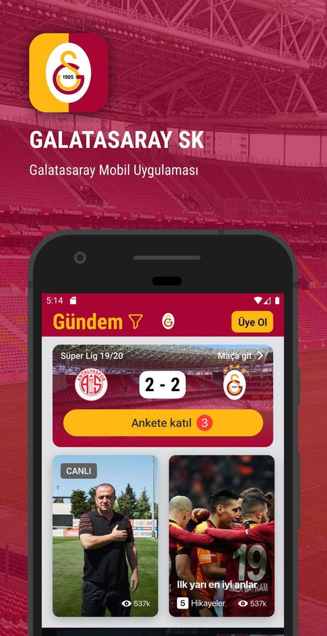 Galatasaray screenshot image 2_funmod.online