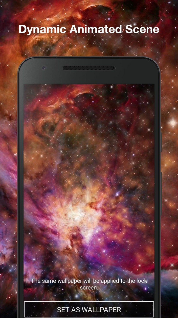 Inferno Galaxy Live Wallpaper screenshot image 4_funmod.online