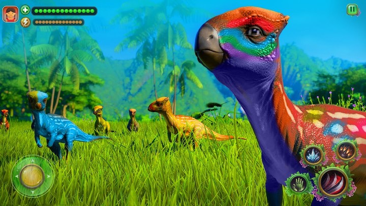 Dinosaur Sim: Dino Attack Game screenshot image 6_funmod.online