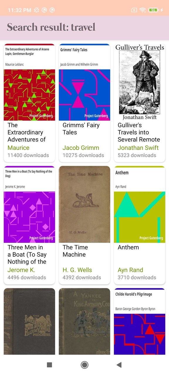 Gutenberg eBooks Browser screenshot image 3_funmod.online