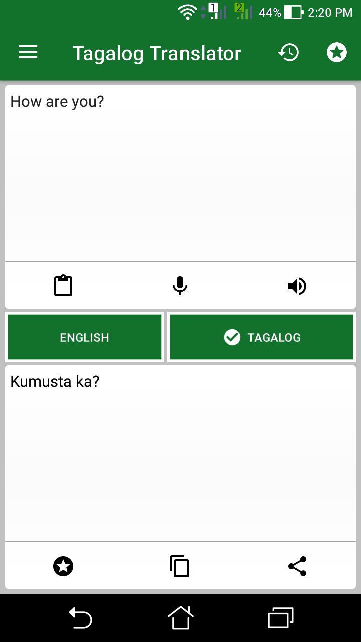 Filipino - English Translator screenshot image 1_funmod.online