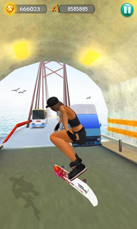 Hoverboard Surfers 3D screenshot image 3_funmod.online